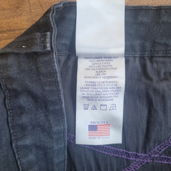 NYDJ Jeans Women's sz 16 Black Denim Bootcut Jean - Picture 8 of 11